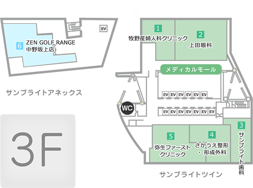 3fフロアマップ